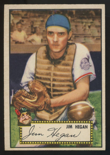 1952 Topps Jim Hegan #17 Poor
