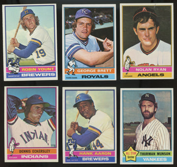 1976 Topps Baseball Complete Set (660/660) EX/MT