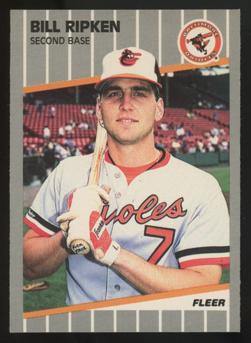 1989 Fleer Bill Ripken FF Error #616 EX