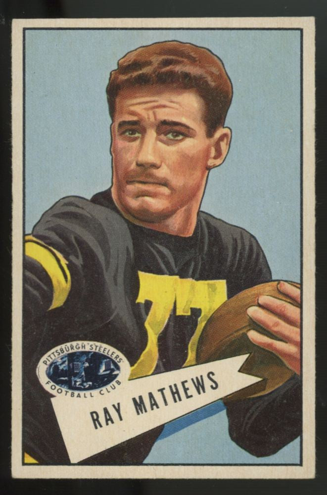 1952 Bowman Small Ray Mathews #32 VG-VG/EX