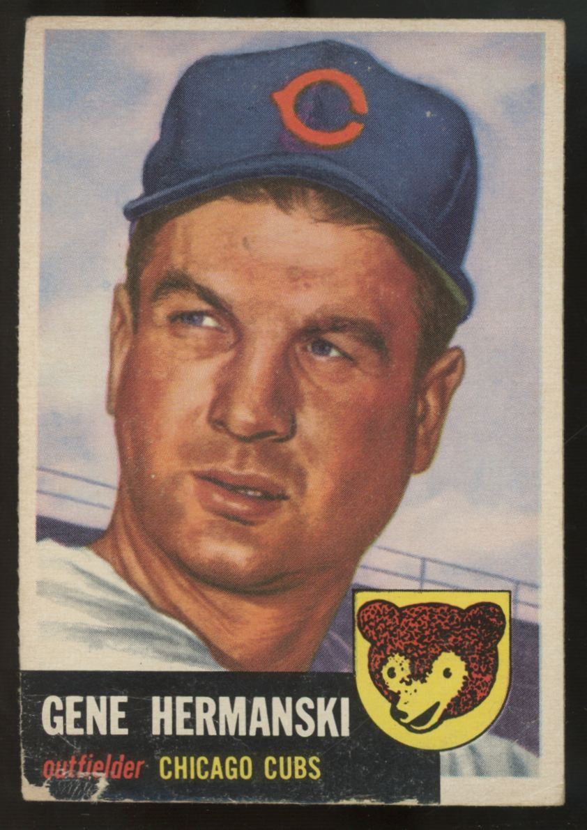 1953 Topps Gene Hermanski #179 Good