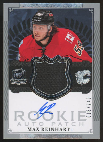 2013-14 Upper Deck The Cup Max Reinhart RC Patch Auto RPA /249 #141