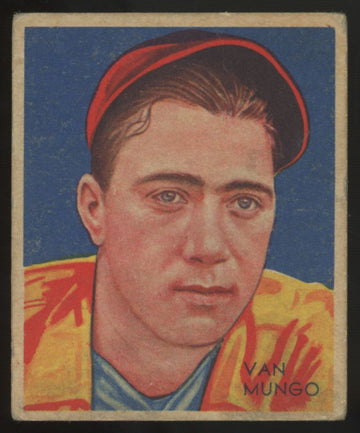 1934 National Chicle Van Mungo Diamond Stars #19 Good