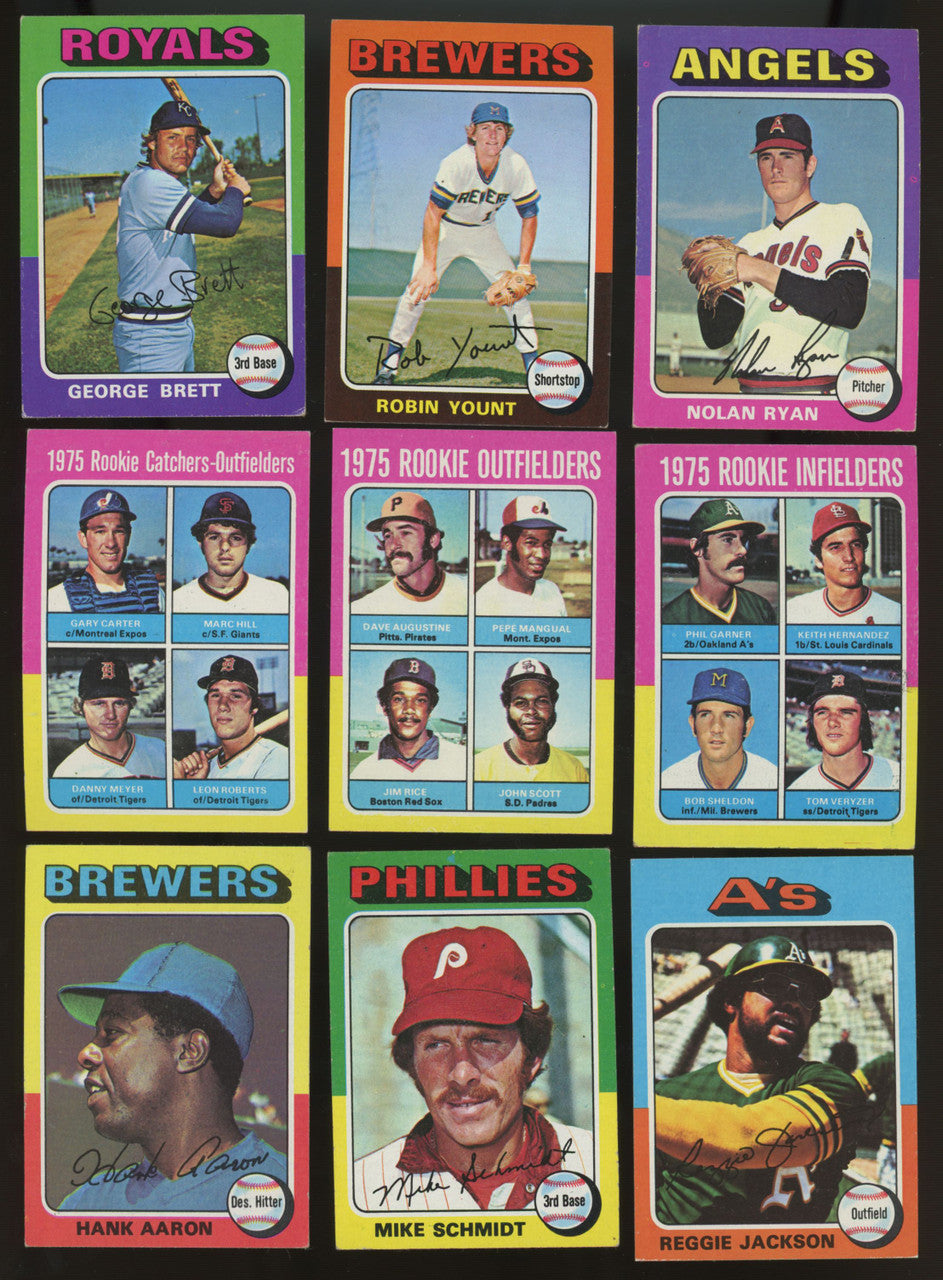 1975 Topps Mini Baseball Complete Set (660) VG/EX-EX Overall