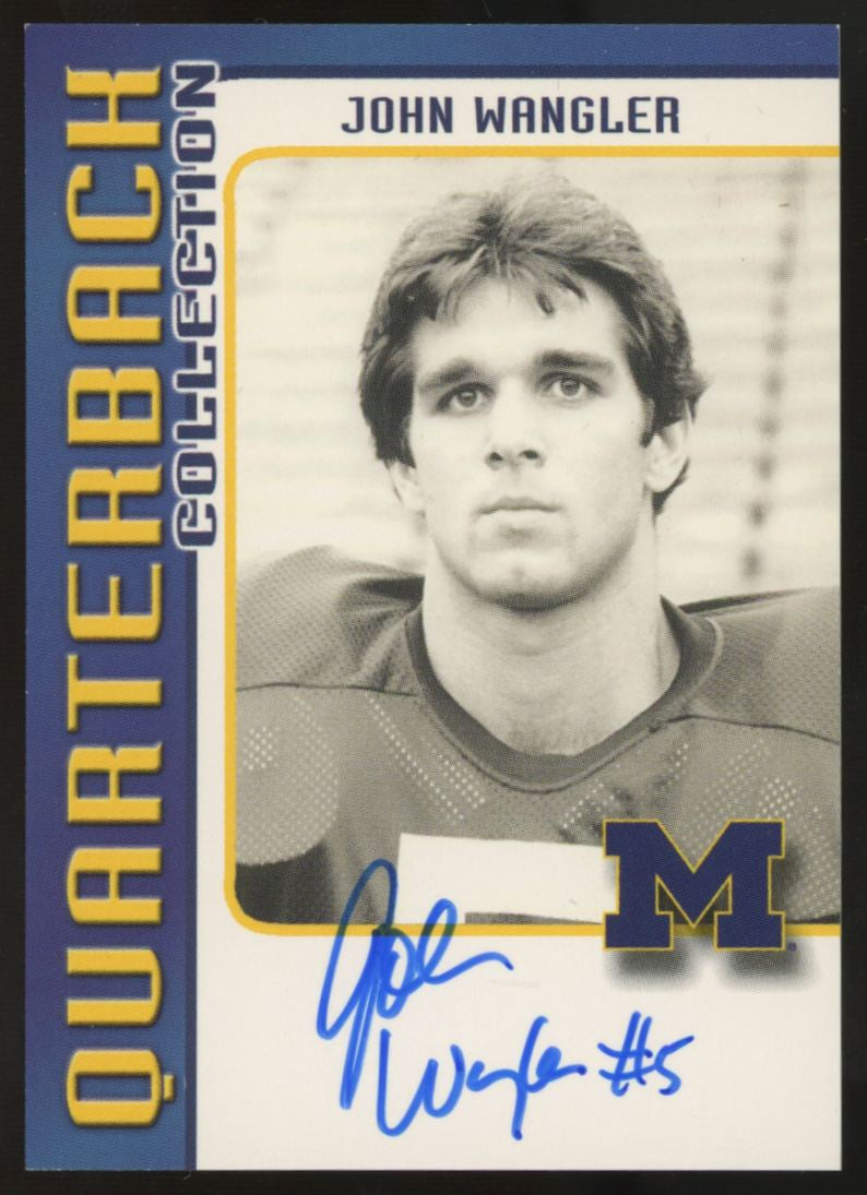 2003 TK Legacy John Wangler Quarterback Collection Auto /300 #QB10 "A"