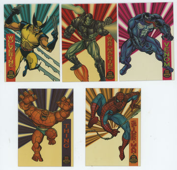 1994 Fleer Marvel Universe Suspended Animation Complete Set (10)