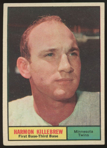1961 Topps Harmon Killebrew #80 VG/EX