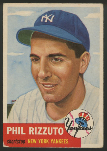 1953 Topps Phil Rizzuto #114 VG+