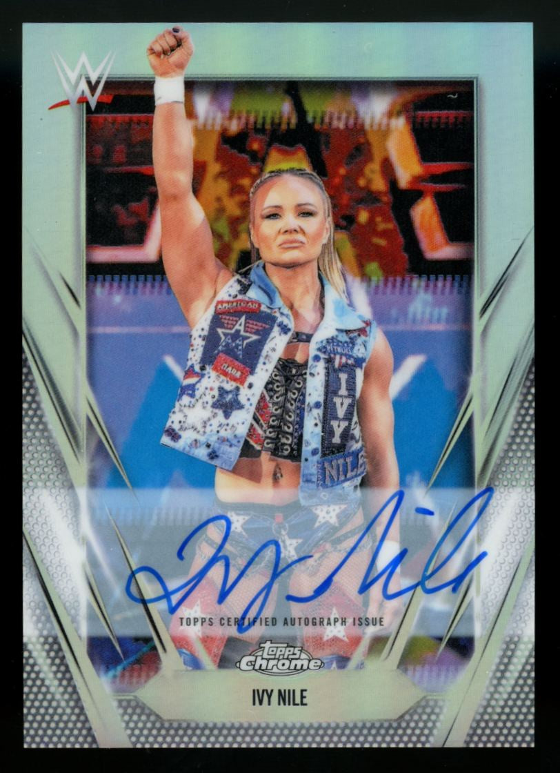 2026 Topps Chrome WWE Ivy Nile Auto #BCA-IVN