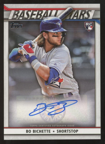 2020 Topps Baseball Series One Bo Bichette RC Stars Auto #BSA-BO