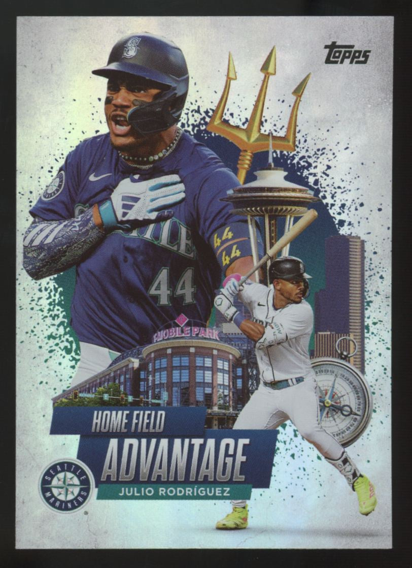 2025 Topps Series One Julio Rodriguez Home Field Advantage #HA-3