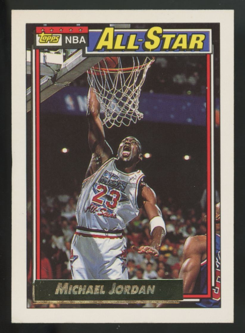 1992-93 Topps Michael Jordan All-Star #115