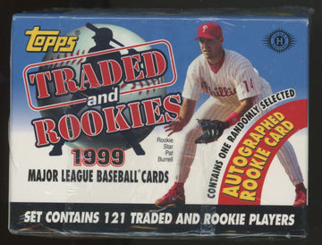 1999 Topps Traded and Rookies Baseball Factory Sealed Set