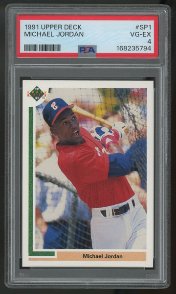 1991 Upper Deck Michael Jordan #SP1 PSA 4