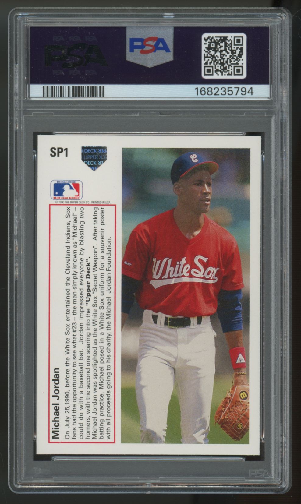 1991 Upper Deck Michael Jordan #SP1 PSA 4