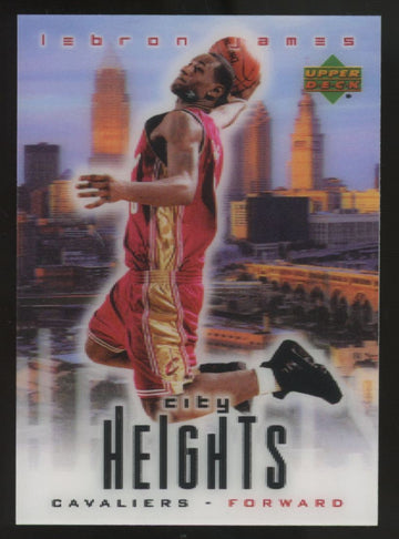 2003-04 Upper Deck Lebron James RC City Heights "B"