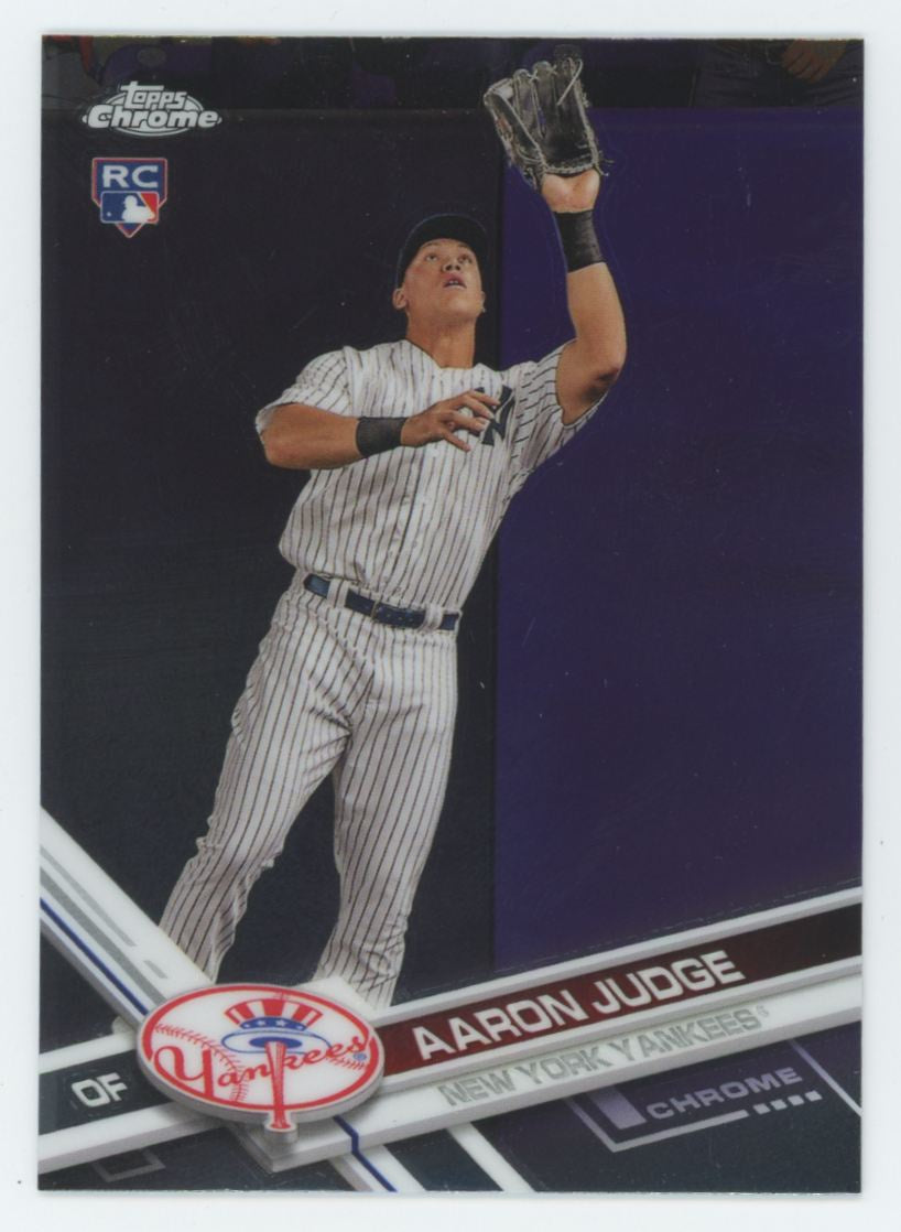 2017 Topps Chrome Aaron Judge RC #169