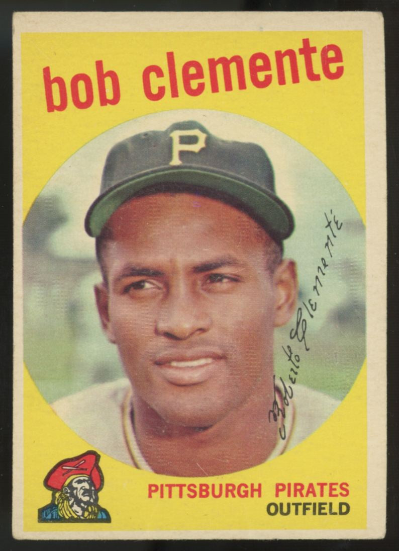 1959 Topps Bob Clemente #478 Good (Creases)