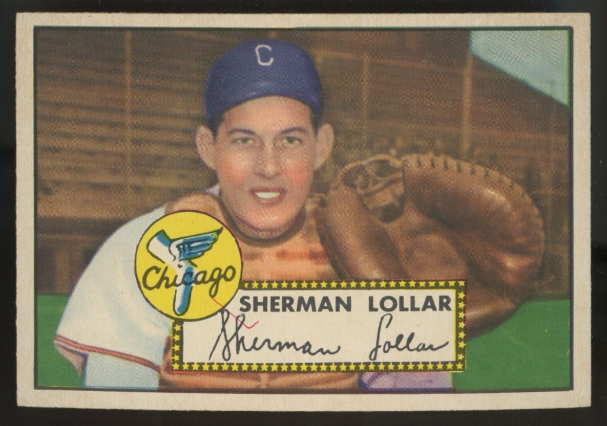 1952 Topps Sherman Lollar #117 VG/EX