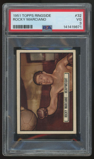 1951 Topps Ringside Rocky Marciano #32 PSA 3