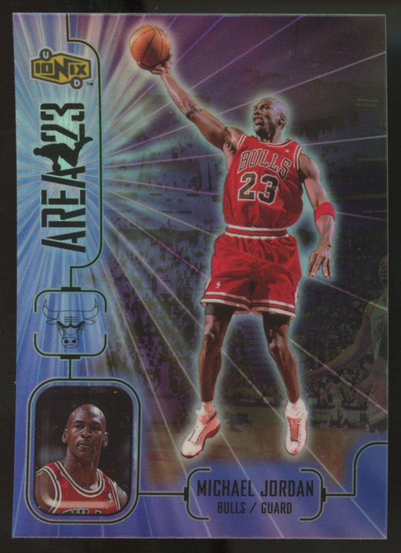 1999-00 Upper Deck Ionix Michael Jordan Area 23 #A9