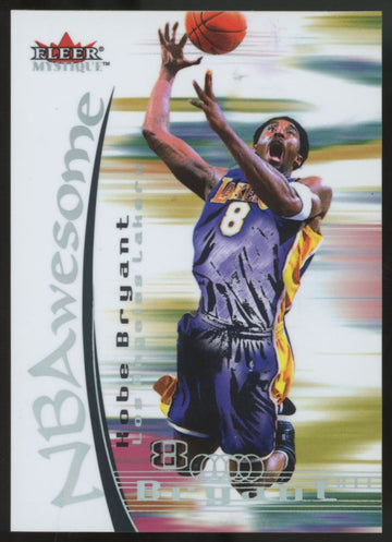 2000-01 Fleer Mystique Kobe Bryant NBAwesome #3