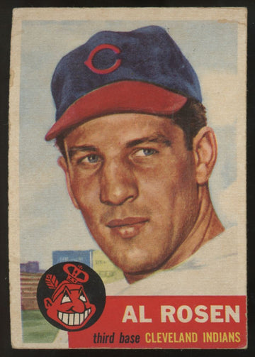 1953 Topps Al Rosen #135 VG