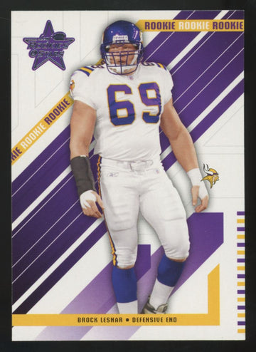 2004 Leaf Rookies & Stars Brock Lesnar RC #155 "A"