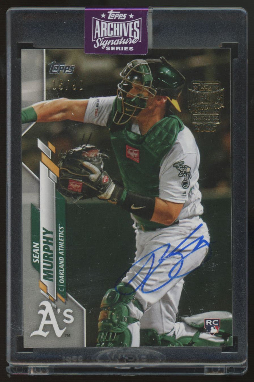 2025 Topps Archives Signature Series Sean Murphy Auto /90 #317