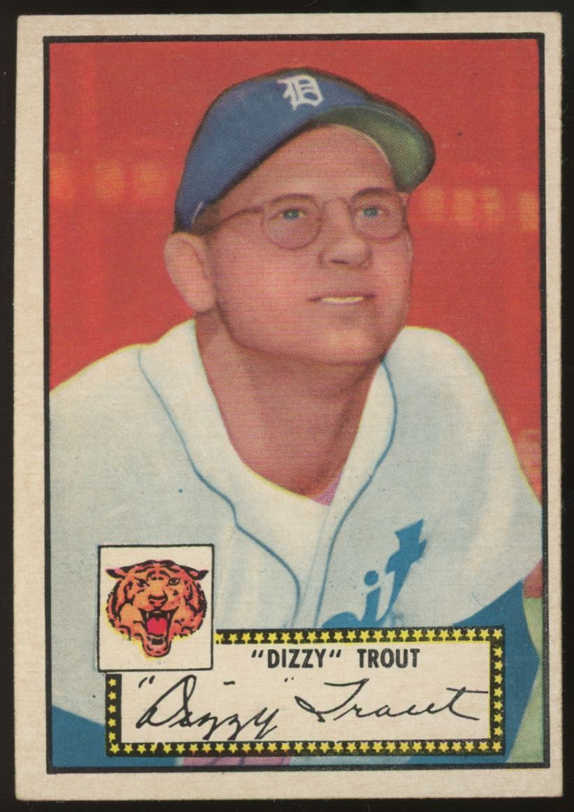 1952 Topps Dizzy Trout #39 EX