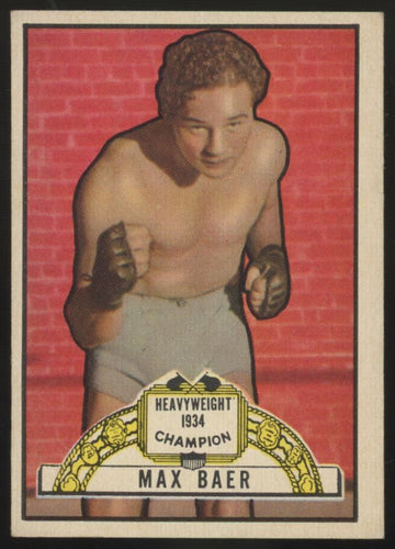 1951 Topps Ringside Max Baer #11 EX