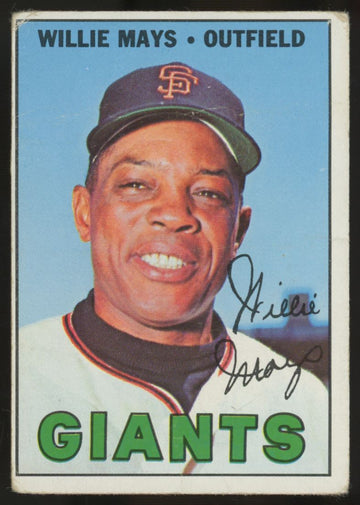 1967 Topps Willie Mays #200 Good (Creases)