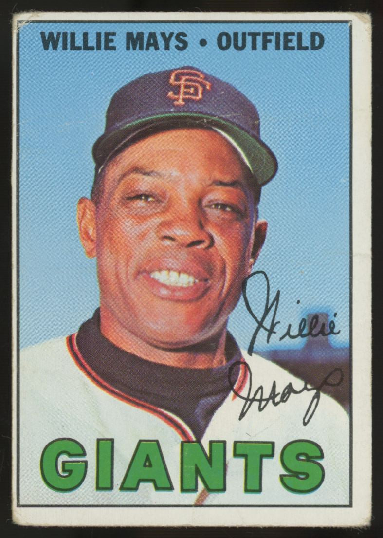 1967 Topps Willie Mays #200 Good (Creases)
