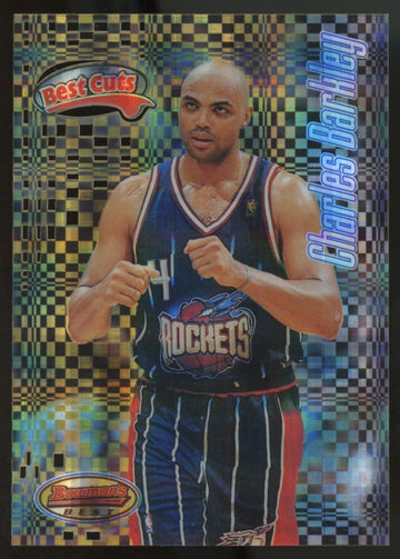 1997-98 Bowman's Best Charles Barkley Best Cuts Atomic Refractor #BC8