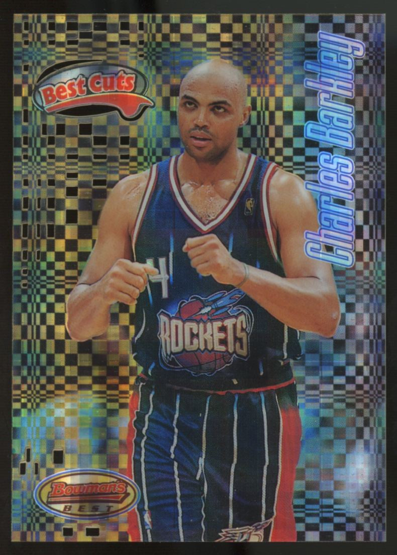 1997-98 Bowman's Best Charles Barkley Best Cuts Atomic Refractor #BC8