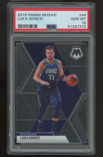 2019/20 Mosaic Luka Doncic #44 PSA 10