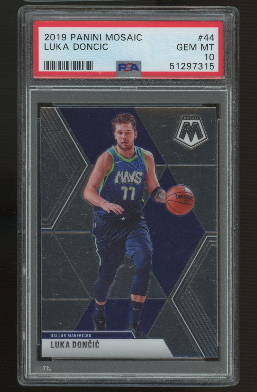 2019/20 Mosaic Luka Doncic #44 PSA 10
