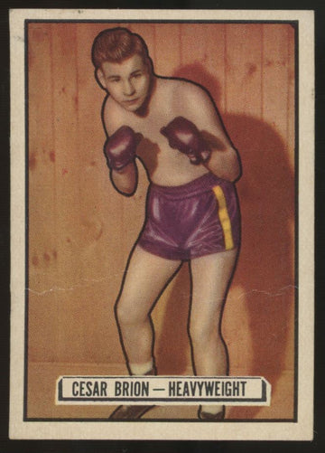 1951 Topps Ringside Cesar Brion #40 Good (Crease)