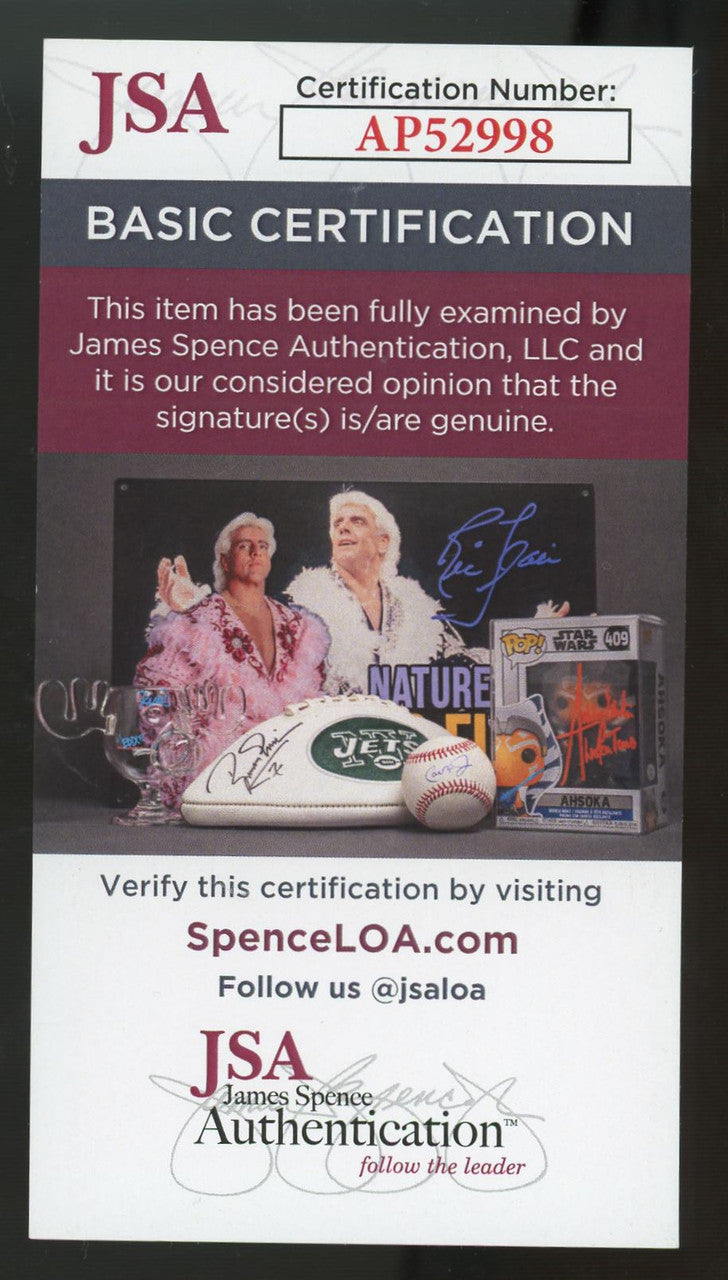 1985 Topps Circle K Al Kaline #21 Signed Auto JSA