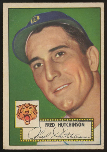 1952 Topps Fred Hutchinson #126 VG/EX