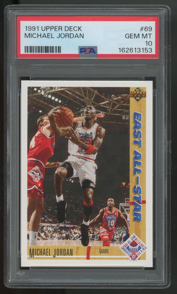 1991-92 Upper Deck Michael Jordan #69 PSA 10 *153