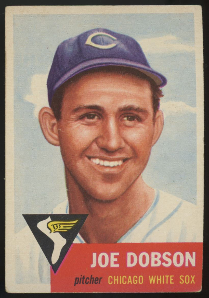 1953 Topps Joe Dobson #5 VG "A"