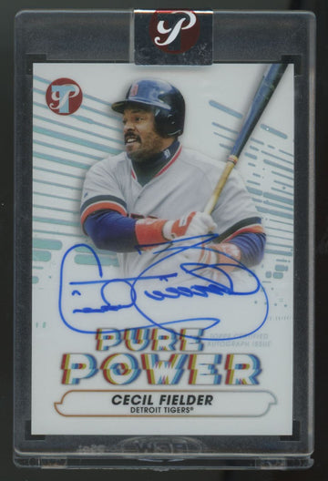 2022 Topps Pristine Cecil Fielder Pure Power Auto #PPA-CF