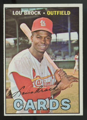 1967 Topps Lou Brock #285 EX+