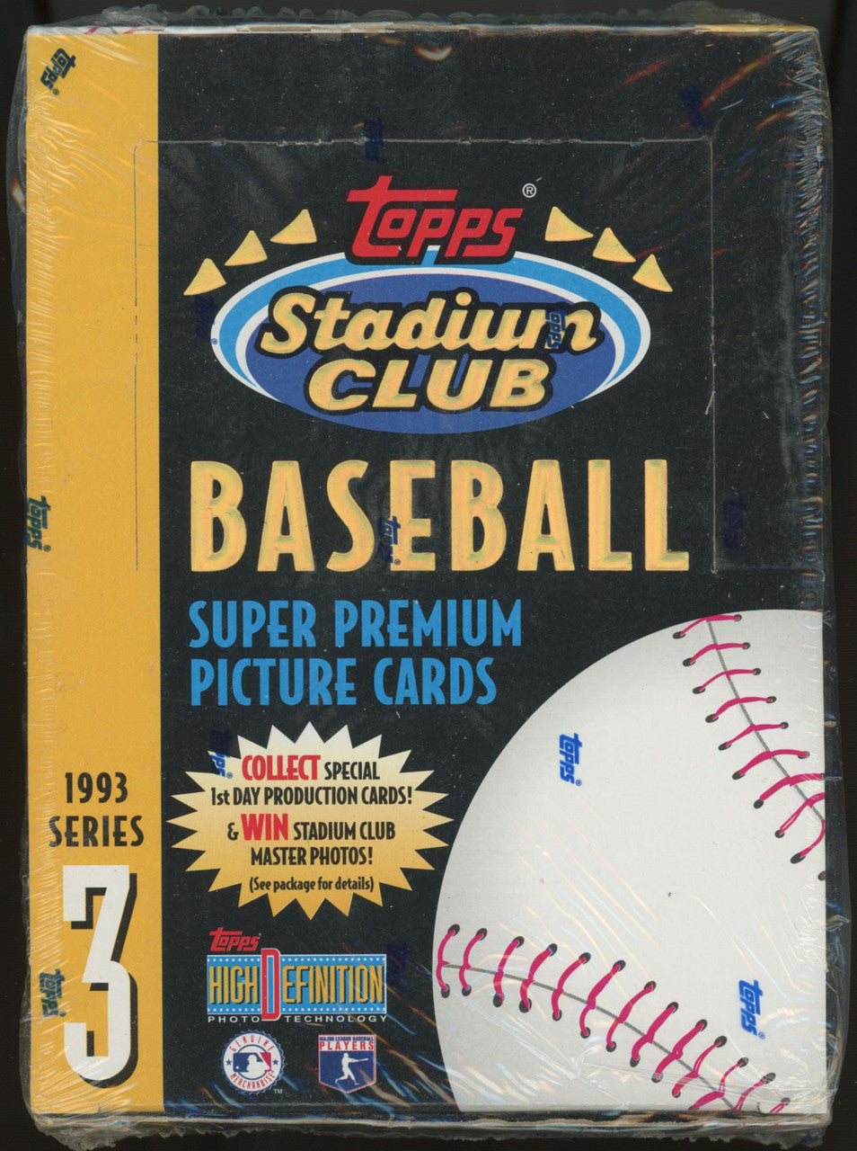 1993 Topps Stadium Club Baseball Series 3 24 Pack Box Factory Sealed