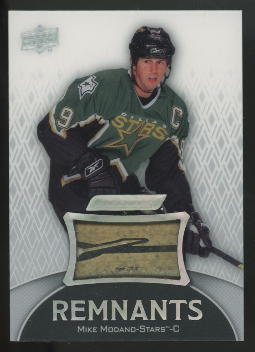 2023-24 Upper Deck Engrained Mike Modano Remnants Patch #R-MI