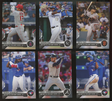 2021 Topps Now MLB All-Star Complete Set (18/18)