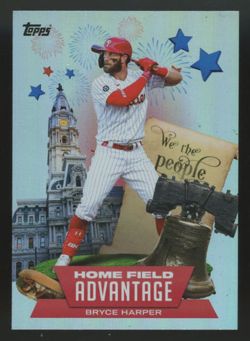 2022 Topps Series One Bryce Harper Home Field Advantage #HA-3
