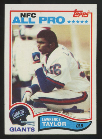 1982 Topps Lawrence Taylor RC #434 NM "A"