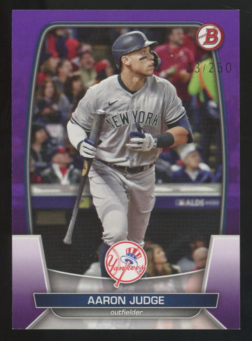 2023 Bowman Aaron Judge Purple /250 #59